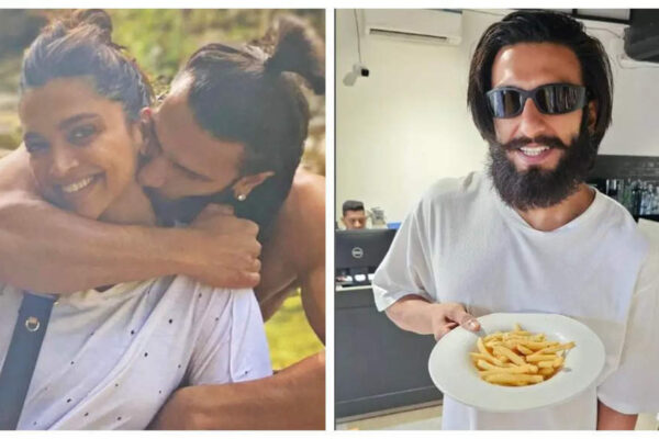 Dad-to-be Ranveer Singh gorges on delicious fries; reveals he wants to gain 15 kg before birth of his baby |