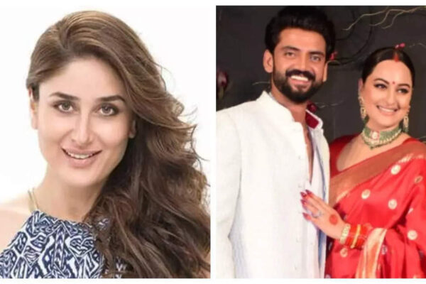 Kareena Kapoor wishes a lifetime of laughter and joy to the newlyweds Sonakshi Sinha and Zaheer Iqbal | Hindi Movie News