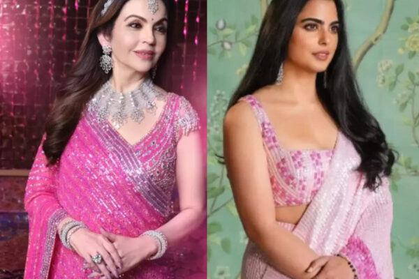 Nita Ambani flaunts daughter Isha's heart-shaped diamond ring at Anant-Radhika's Sangeet