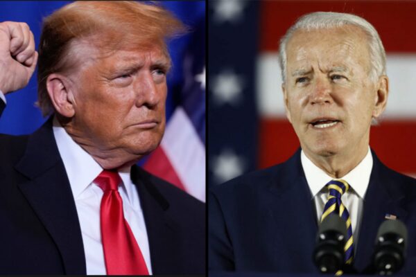 Donald Trump keeps low profile while Joe Biden faces furor over candidacy