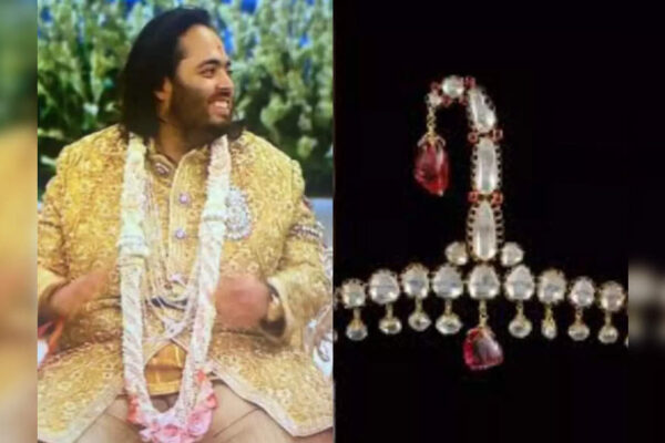 Anant Ambani Kalgi: Anant Ambani wore Mughal emperor Shah Jahan's kalgi as bazuband at his grand wedding |