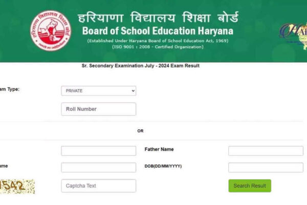 Haryana Board Class 12th Compartment Results 2024 Released, 50.92% Pass: Check Direct Link Here