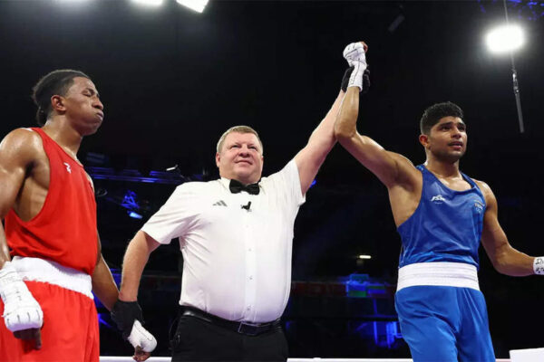 Boxer Nishant Dev enters quarterfinals of 71kg men's boxing in Paris Olympics | Paris Olympics 2024 News