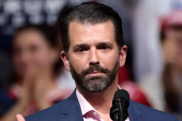 'Is she going to be a coward and ... ': Donald Trump Jr takes aim at Kamala Harris over debate speculation