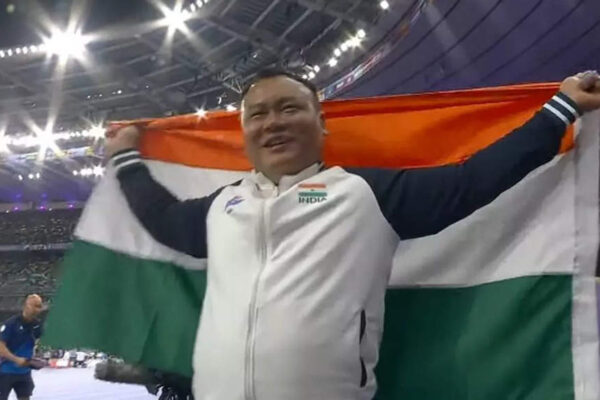 Landmine survivor shot-putter Hokato Sema wins Paralympics bronze | Paris Paralympics News