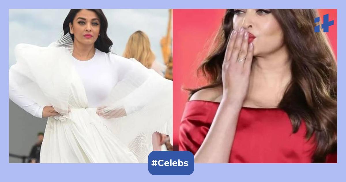 From golden shimmering cape to red balloon dress, how Aishwarya Rai Bachchan stole the show every time