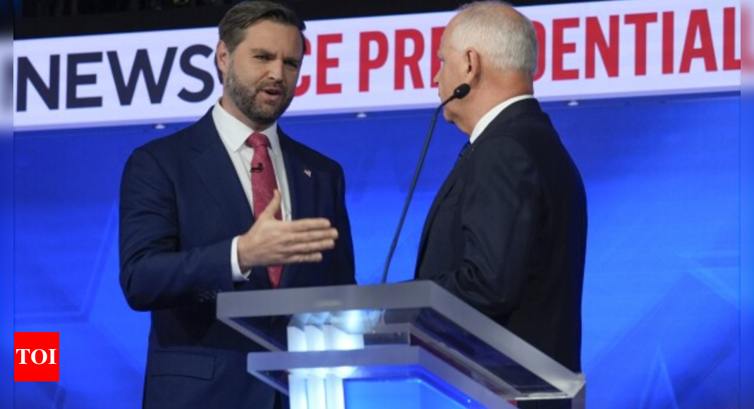 Vice-Presidential Debate: 'F you CBS - how DARE YOU!’: Trump and allies slam moderators for fact-checking and cutting mics during Vance-Walz debate