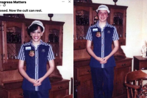 Kamala Harris McDonalds: Photo of Kamala Harris in McDonald's dress going viral. Is it real?