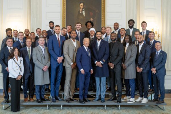 Joe Biden forgets Celtics' name, reveals secret service code during team's White House visit